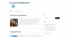 Desktop Screenshot of flightsimshop.se